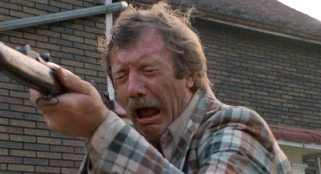 Fred (Dominic Hogan)'s lies spiral out of control and accident becomes murder in Brian Damude's Sudden Fury (1975)