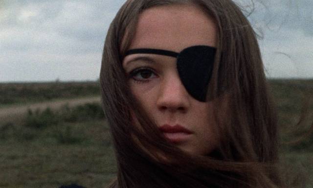 Madeleine (Christina Lindberg) methodically exacts revenge on those who have abused her in Bo Arne Vibenius' Thriller: A Cruel Picture (1973)