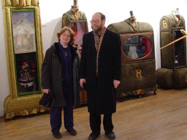 Bev and Howard at my friend Gord's art opening in 2004