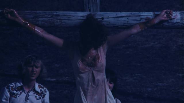 The cult uses extreme forms of discipline in Joe Wiezycki’s Satan’s Children (1975)