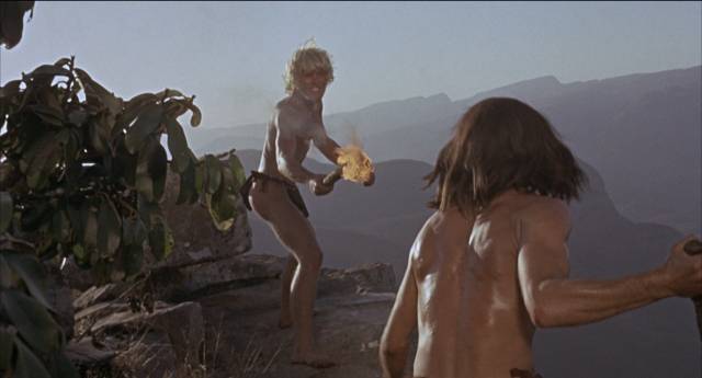 This time the brothers fight to the death in Don Chaffey's Creatures the World Forgot (1971)