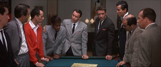 Frank Sinatra and his friends plot a big heist in Lewis Milestone's Ocean's 11 (1960)