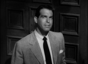 Walter Neff (Fred MacMurray) quickly forgets business when he sees...