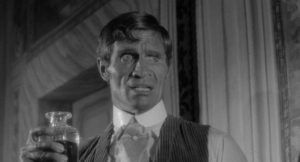 The murderous plot backfires on servant Roger (Gordon Mitchell) in Massimo Pupillo's Lady Morgan's Vengeance (1963)