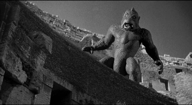 Ray Harryhausen's Ymir in the Coliseum in Nathan Juran's 20 Million Miles to Earth (1957)
