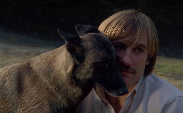 Morel (Gérard Depardieu) prefers dogs to humans in Alain Jessua's Les Chiens (1978)