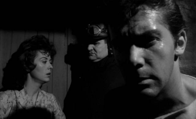 The visit of a friendly policeman causes stress in John Kruse's October Moth (1960)