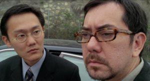 Businessman Lok (Anthony Wong) is sleeping badly in Cheng Wai-Man’s Erotic Nightmare (1999)