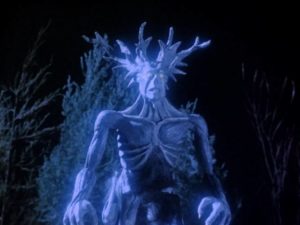 The Wendigo is unleashed by a hunter's stupidity in Tom Chaney's Frostbiter (1995)