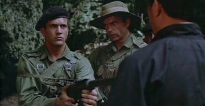 Mel Gibson and San Neill behind enemy lines in the Pacific in Tim Burstall's Attack Force Z (1981)