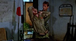 John Phillip Law kills enemy soldiers without hesitation in Tim Burstall's Attack Force Z (1981)