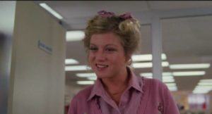 Co-worker Betty (Nora Heflin) is a bit too open about her interest in Charles (John Heard) in Joan Micklin Silver's Chilly Scenes of Winter (1979)
