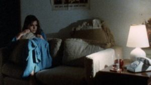 Alicia (Frances Raines) develops a severe phone phobia in Gorman Bechard's Disconnected (1983)