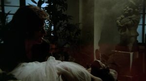 John Harrington (Stephen Forsyth) has an unhealthy fixation on brides in Mario Bava's Hatchet for the Honeymoon (1970)