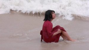 Karen (Tara Chung) goes mad by the sea in Roberta Findlay's A Woman's Torment (1977)