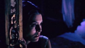 Nevenka (Daliah Lavi) is trapped in a sado-masochistic relationship in Mario Bava's The Whip and the Body (1963)
