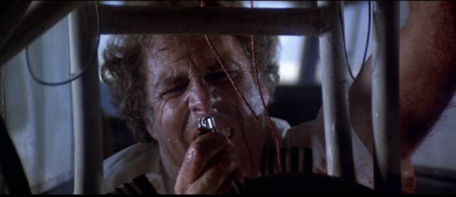 With everything going wrong Lander (Bruce Dern) lights the fuse manually in John Frankenheimer (1976)