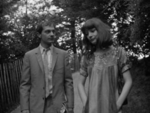 Louis Guilbeau (Claude Merlin) and Solange Lebas (Solange Pradel)'s relationship is complicated by the on-going murder investigation in Jean-Denis Bonan’s A Woman Kills (1968)