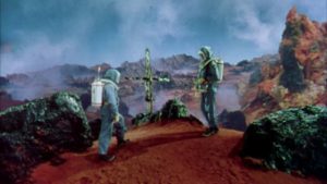 The surface of Mars poses risks in Byron Haskin's Conquest of Space (1955)