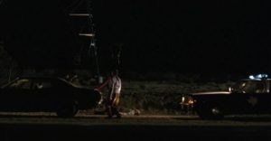 A Texas state trooper pulls over the wrong car in Carl Franklin's One False Move (1992)