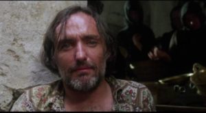 Chicken (Dennis Hopper) had Mommy and drug issues in Silvio Narizzano's The Sky Is Falling (1975)