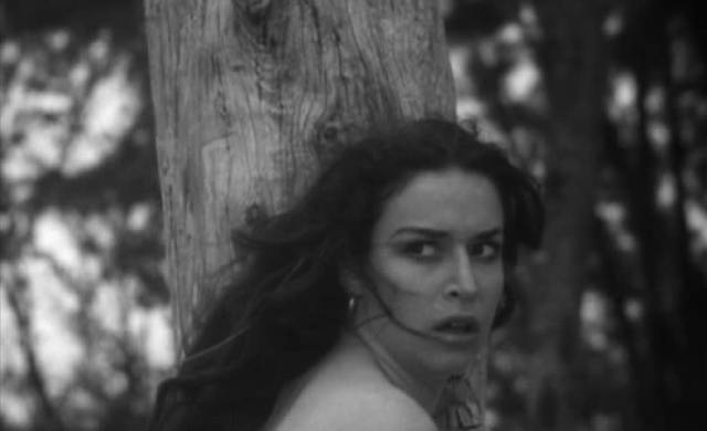Teresa (Sharon Saxon) realizes that men are predators in William Grefé’s The Devil's Sisters (1966)