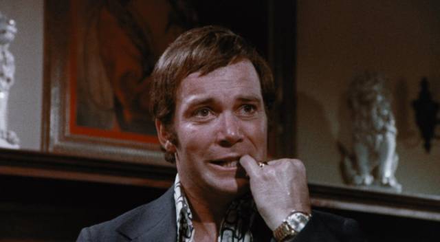 In moments of stress Matt Stone (William Shatner) reverts to childish behaviours in William Grefé’s Impulse (1974)