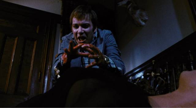 Matt Stone (William Shatner) is shocked by his own violent outbursts in William Grefé’s Impulse (1974)