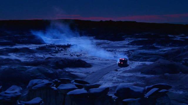 The journey ends in a nightmare landscape in William Friedkin's Sorcerer (1977)