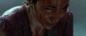 Yasmine (Karina Testa) suffers the torments of the damned in Xavier Gens’ Frontier(s) (2007)