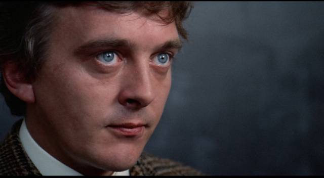 John Ebony (David Hemmings) arrives at the Chantrey School for Boys with an idealistic view of education in John Mackenzie's Unman, Wittering and Zigo (1971)