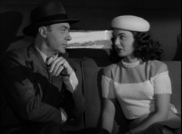 Philanderer Henry Maurier (Charles Boyer) marries his younger mistress Doris Mead (Ann Blyth) in Zoltan Korda's A Woman's Vengeance (1948)