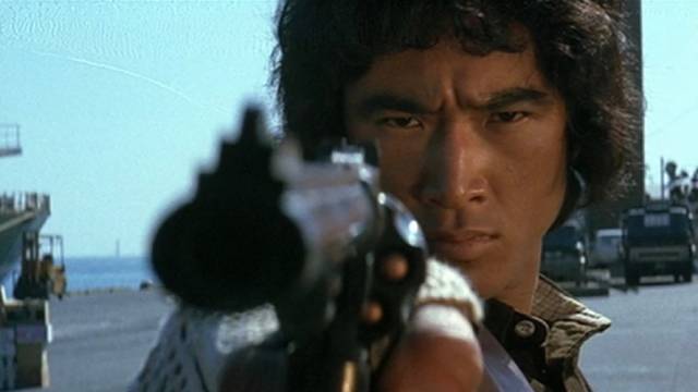 Frequently betrayed by those who hire him, Shouhei Narumi (Yusaku Matsuda) stays focused on the job in Toru Murakawa's The Game Trilogy (1978-79)