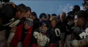 Ex-quarterback Paul "Wrecking" Crewe (Burt Reynolds turns prisoners into football players in Robert Aldrich's The Longest Yard (1974)