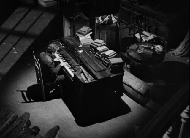Christopher Fortune (Robert Hutton) defies his father to follow his musical dream in Robert Siodmak's Time Out of Mind (1947)