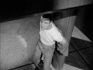 An ordinary living room poses many dangers in World of Giants (1959)