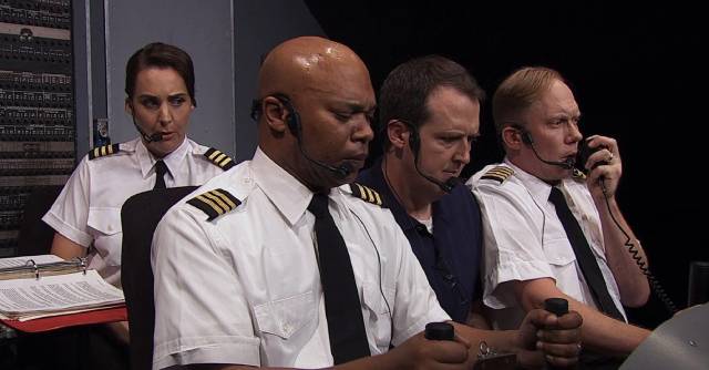 The crew of United Airlines Flight 232 lose control when an engine disintegrates in midair over Iowa in Charlie Victor Romeo (2013)