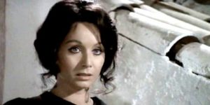 Soledad (Maria Grazia Buccella) is conflicted about Marco (Terence Hill) in Mario Camus' Wrath of the Wind (1970)