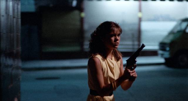Teen streetwalker Molly Stewart (Donna Wilkes) goes after a serial killer in Robert Vincent O’Neil's Angel (1983)