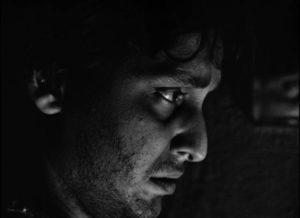 Apu (Soumitra Chatterjee) can't cope with adult grief in Satyajit Ray's Apur Sansar (1959)