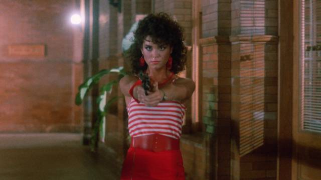 Molly (Betsy Russell) goes after the gang who killed her friend in Robert Vincent O’Neil's Avenging Angel (1985)
