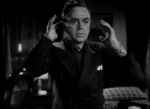 Gangster Red Cannon (Stanley Ridges) in Arthur Lubin's Black Friday (1940)