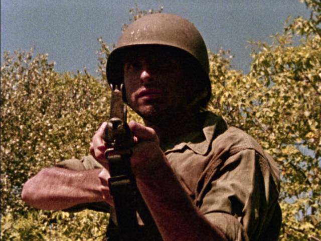 Frankie (Rick Giovinazzo) gets flashbacks to Vietnam in Buddy Giovinazzo's Combat Shock (1986)