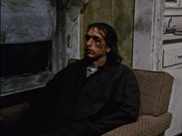 Frankie (Rick Giovinazzo) finally loses all hope in Buddy Giovinazzo's Combat Shock (1986)