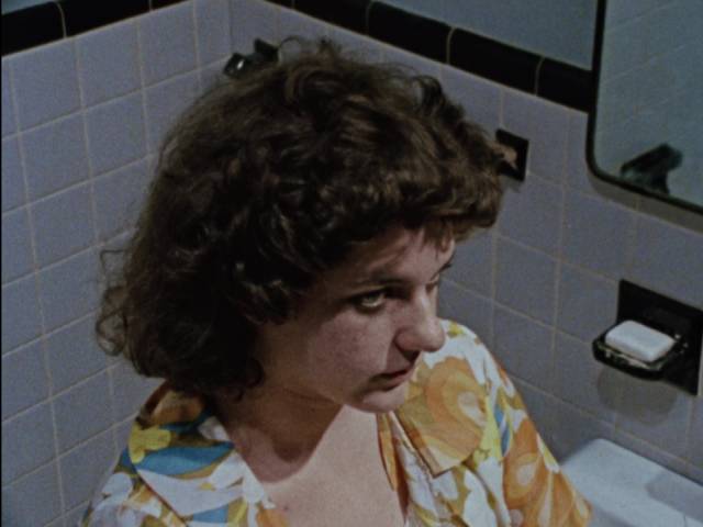 Cathy (Veronica Stork) has reached the limits of endurance in Buddy Giovinazzo's Combat Shock (1986)