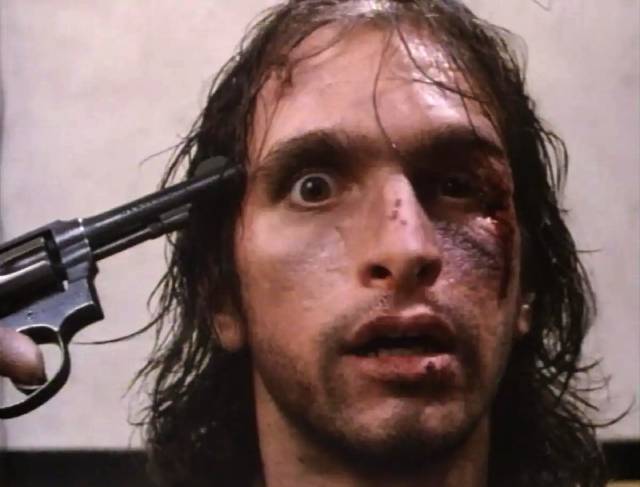 Frankie (Tick Giovinazzo) can only see one way to escape poverty and trauma in Buddy Giovinazzo's Combat Shock (1986)