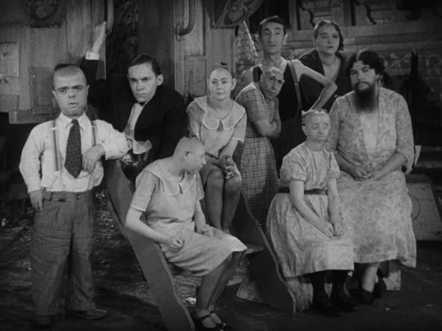 A community of difference protect themselves from malevolent outsiders in Tod Browning's Freaks (1932)