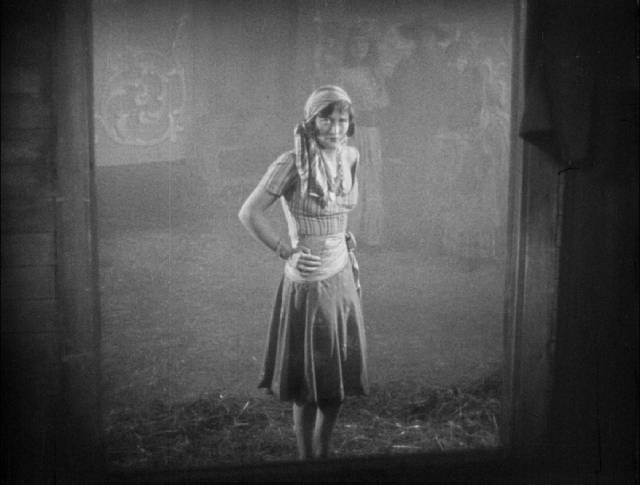 Nanon (Joan Crawford) has an intense distrust of men in Tod Browning's The Unknown (1927)