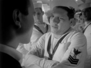 American sailors on shore leave hassle locals in Havana in Mikhail Kalatozov's I Am Cuba (1964)