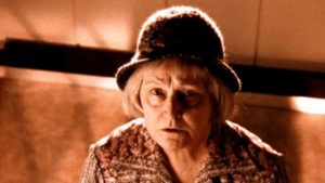 Medium Sigrid Drusse (Kirsten Rolffes) is determined to investigate the haunting in Lars von Trier's The Kingdom (1994)